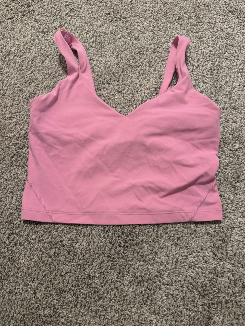 Lululemon Pink frosting Align Tank